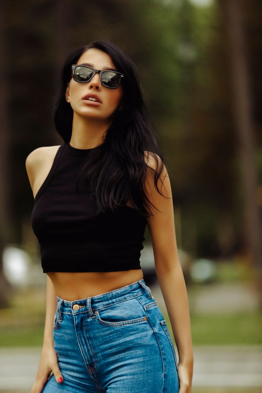 Jovem mulher sedutora