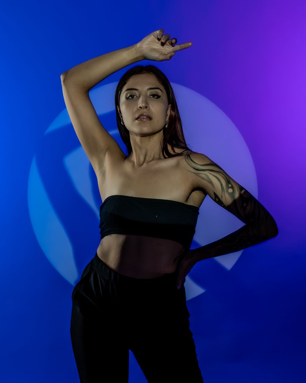 Jovem mulher sedutora