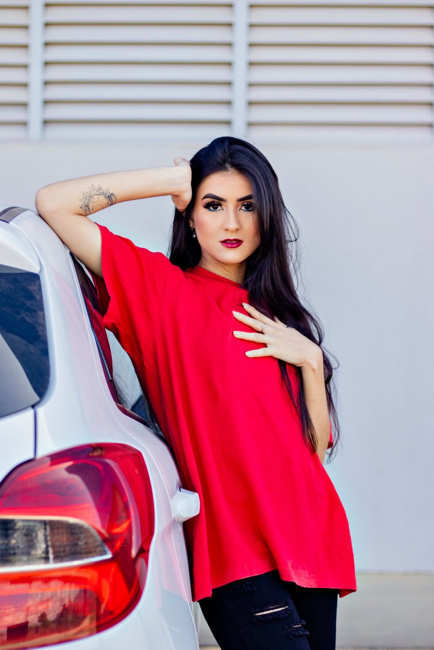 Jovem mulher sedutora